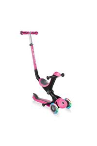 Globber Pembe Go Up Deluxe Işıklı Teker Scooter