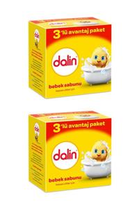 Dalin Bebe Sabun 100 gr 3'lü Avantaj Paketi x 2 Adet