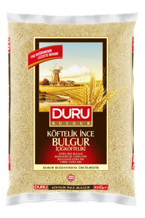 Duru Bulgur Çiğ Köftelik, Ince Köftelik Bulgur 1000 gr