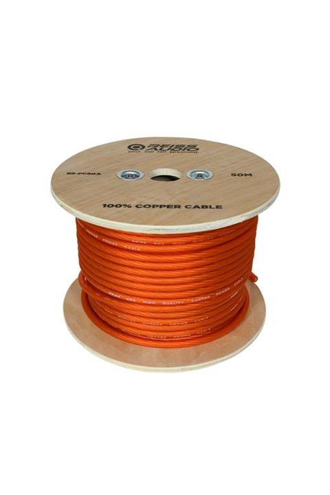 REISS AUDIO Oto Anfi Power Kablo 8ga Bakır 50mt Reıss Rs-pc8ga