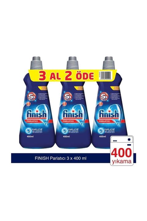 Finish Bulaşık Makinesi Parlatıcı 3x400 ml
