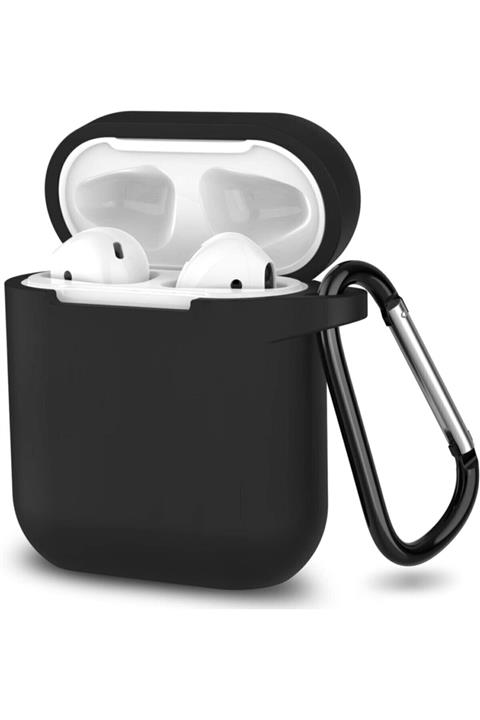 Ekoodukkan Apple Airpods Silikon Kılıf Yumuşak Mat 360 Koruma