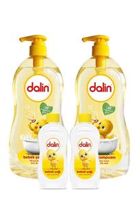 Dalin Bebek Şampuanı 700 ml + Bebek Yağı 100 ml 2 Adet