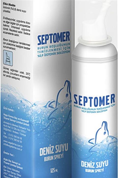 Septomer Deniz Suyu 125 ml Burun Spreyi