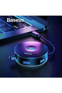 Baseus Hub Usb Çoğaltıcı Usb 3.0,t0 Usb 3.0 4 Usb Port Çoklayıcı 5gbps Yüksek Hızda Iletim Siyah