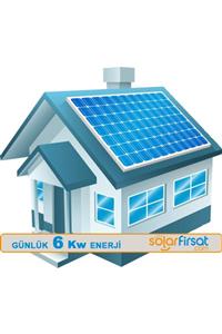 Pantec Solar Güneş Enerjisi Paketi / Günlük 6 Kw Enerji