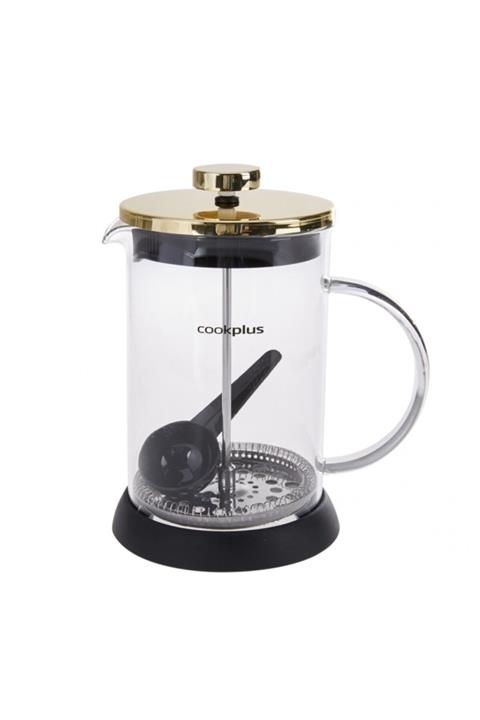 Cookplus Coffee Bean French Press Gold 800 ml