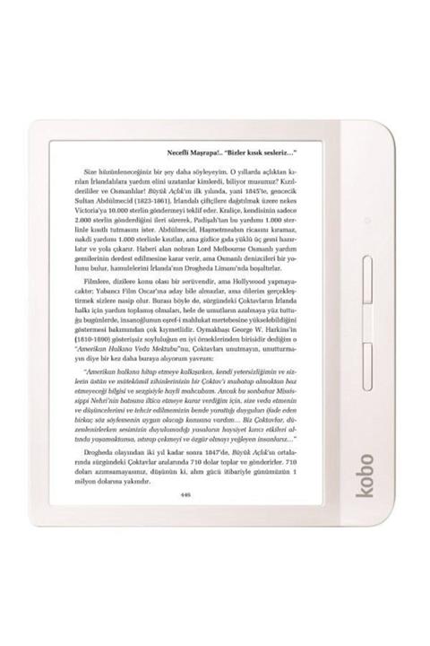 kobo Libra H2o White E-rdr
