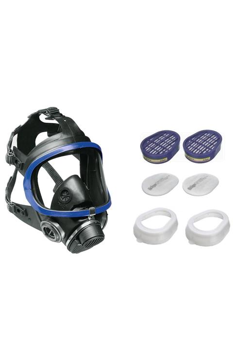 Dräger X-plore 5500 Epdm/pc Tam Yüz Maske+a1 Filtre+ffp2 Filtre+ped Kapağı