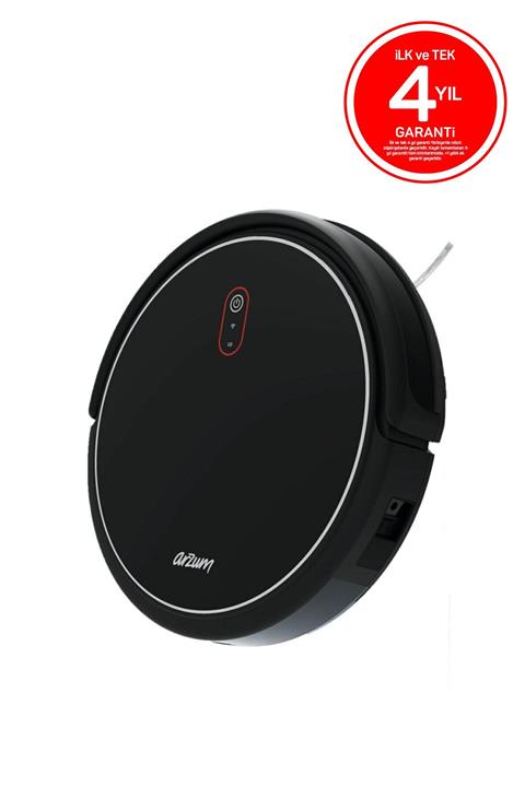 Arzum Ar4301 Robotek X2 Moplu Akıllı Robot Süpürge - Siyah