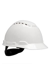 3M H700 Beyaz Baret Vidalı Havalandırmalı