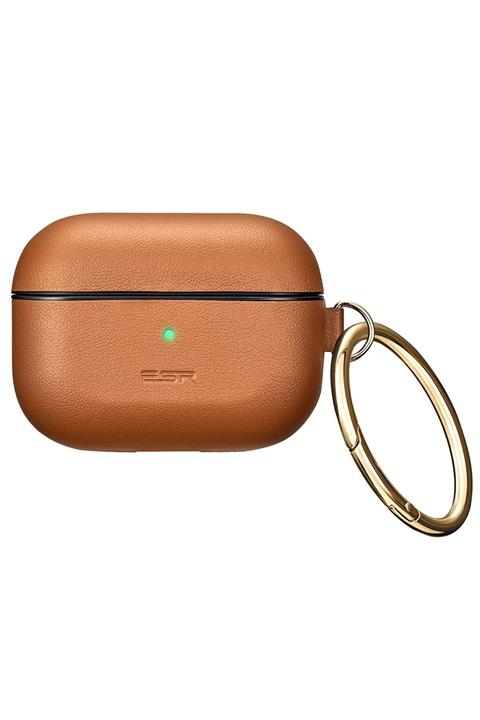 ESR Airpods Pro Uyumlu Kahverengi Kılıf