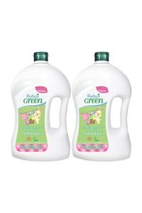 Baby's Green 2'li Set Organik Aloe Veralı Kokusuz Bebek Çamaşır Deterjanı 2 Lt 80 Yıkama