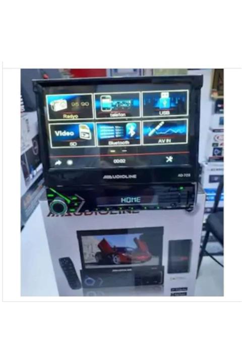 Audioline Gece Ve Geri Görüş Kamera Hediyeli Ad-729 Kızak Çıkmalı