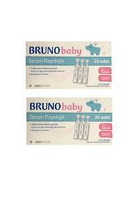 Bruno Baby Serum Fizyolojik Damla 5 ml X 20 Flakon (2 Kutu)