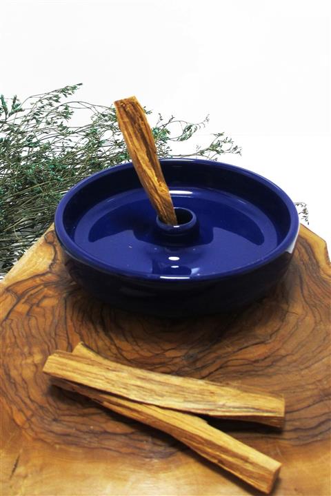 HEDİYE FİKRİ Ağaç Tütsülük-lacivert