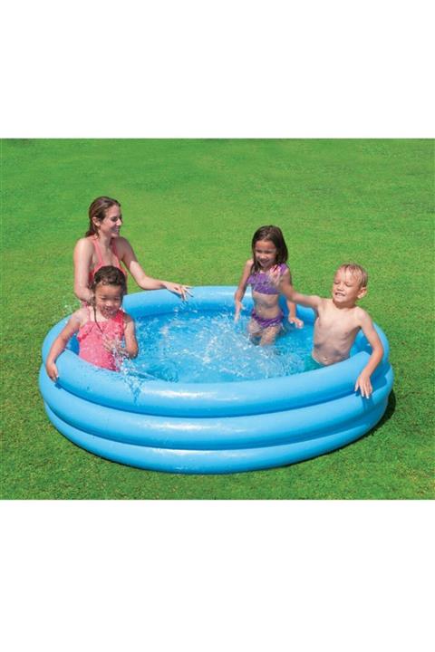 ANADOLU AVM Kristal Mavi Şişme Havuz 168x38cm