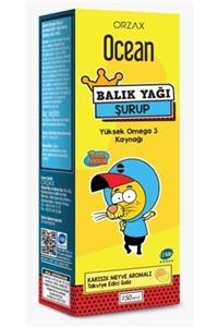 Ocean Balık Yağı Şurubu Karışık Tuttı Fruttı Kral Şakir 150 ml