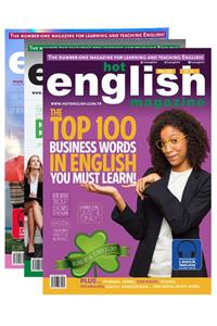 Hot English Dergisi Önceki Sayılar - 3’lü Paket