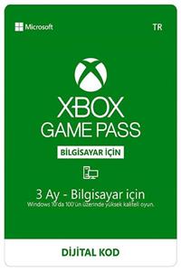 MICROSOFT Xbox Game Pass TR 3 Aylık (PC)