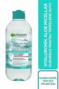 Garnier Micellar Hyaluronik Aloe Kusursuz Makyaj Temizleme Suyu 400 ml