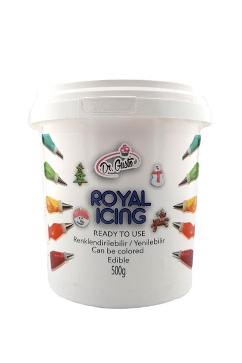 Dekamis Royal Icing 500 Gr. Renklendirilebilir / Yenilebilir
