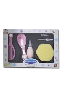 Babytime Bebek 6 Lı Pembe Bakım Seti K3269