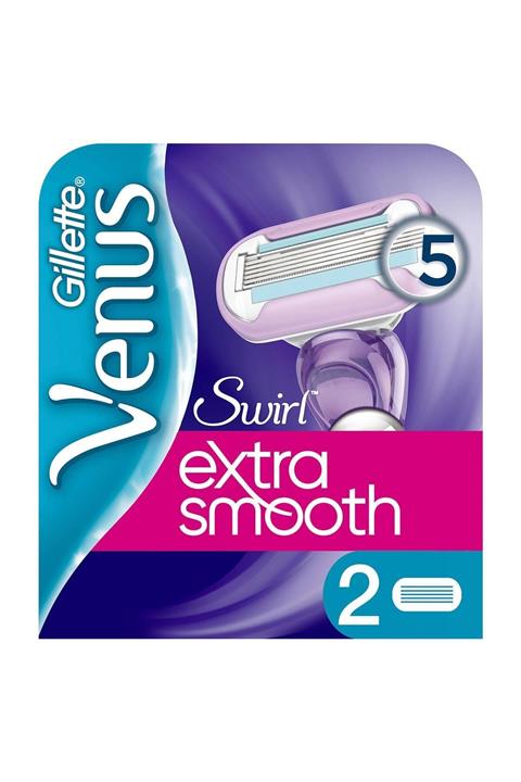 Gillette Venüs Swirl Extra Smooth Kadın Tıraş Bıçağı 2'li 7702018427635