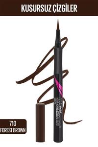 Maybelline New York Kahverengi Likit Eyeliner - Hyper Precise All Day Liquid Eyeliner Brown 3600531047795