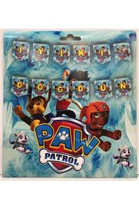 PAW PATROL Iyi Ki Doğdun Uzar Yazı Banner