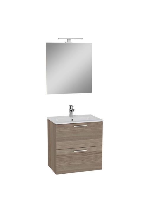 VitrA Mia 75103 Banyo Dolabı Seti Çekmeceli 60 Cm Cordoba