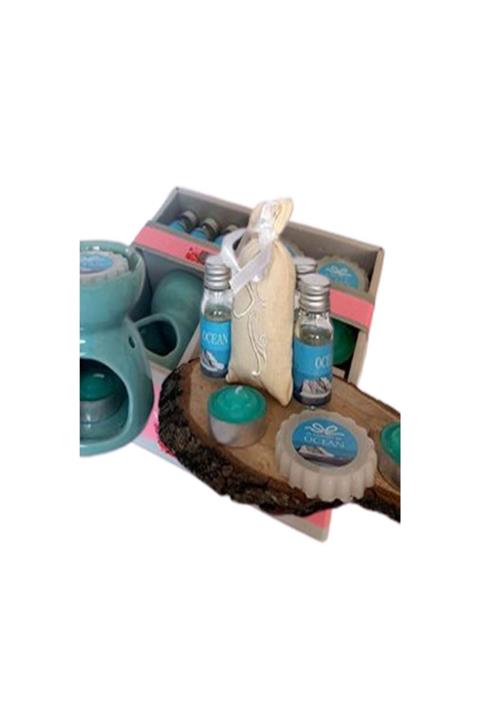Hediye Sahibi Okyanus Kokulu Buhurdanlık Vip Seti