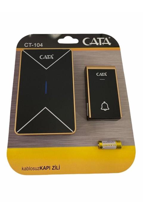 Cata Lüx Model Led Işıklı Uzaktan Kumandalı Zil Ct-104