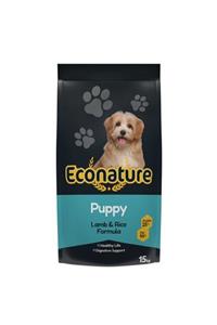 Econature Kuzu Etli Yavru Köpek Maması 15 Kg