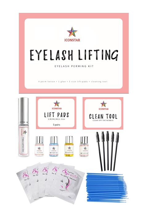İconstar Kirpik Lifting Seti Kırpık Perma Full Set Kirpik Laminasyon Lash Lifting Kit