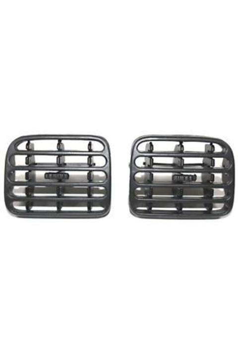 UMUTOTOMOTİV Orta Kalorifer Havalandırma Izgarası Clıo Gri 2 Adet Takım
