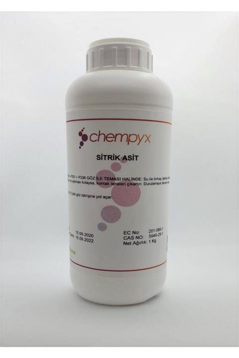 Chempyx Sitrik Asit Limon Tuzu 1 kg