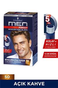 Men Perfect Perfect Erkek No:50 Açık Kahve Saç Boyası