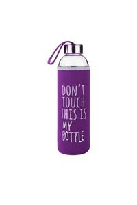My Bottle Borosilikat Mor Kılıflı 0,5 Litre Matara Cam Suluk 500ml Cam Su Sişesi