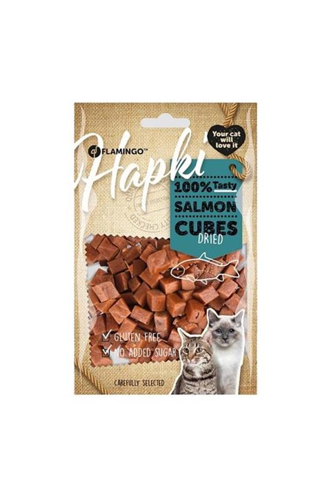 Flamingo Hapki Somon Balıklı Küp Kedi Ödülü 85gr