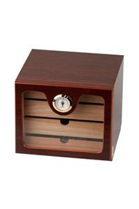 TBek Cedar 4 Raflı Humidor Puro Kutusu Kahve 60's