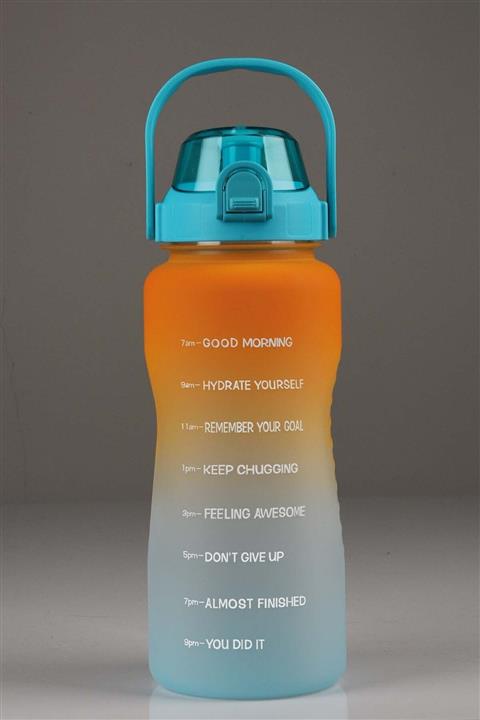Bottle Work 2.000 ml Motivasyonel Su Matarası Su Şişesi Suluk