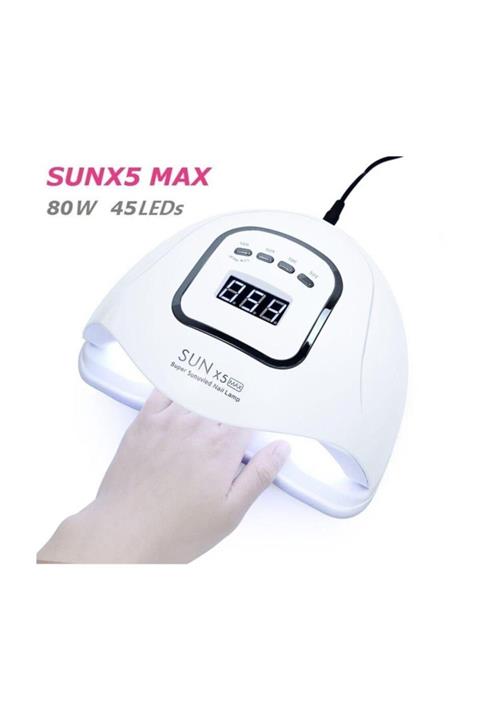 SUN X5 Max 80 Watt 45 Led Oje Protez Tırnak Ve Jel Kurutucu