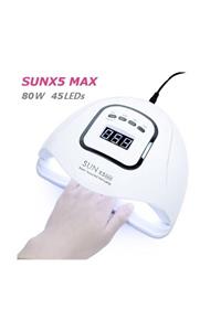 SUN X5 Max 80 Watt 45 Led Oje Protez Tırnak Ve Jel Kurutucu