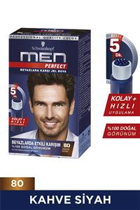 Men Perfect Saç Boyası 80 - Kahve Siyah