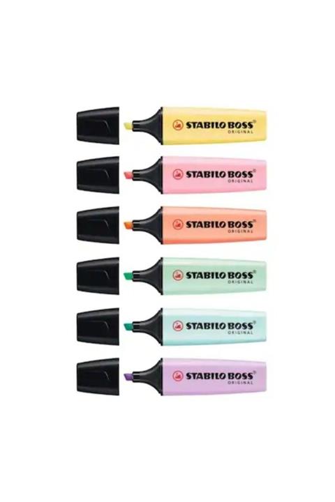 Stabilo Boss Original Fosforlu İşaretleme Kalemi 6 Renk Set