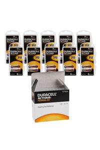 Duracell 312 Numara İşitme Cihazı Pili 10 X 6 Lı Paket 60 Adet Pil Pr41 Kulaklık Pili