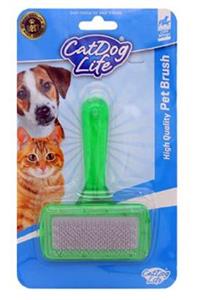 Catdoglife Cat/doglife Kedi Ve Köpekler Için Telli Fırça Fosforlu (yeşil)