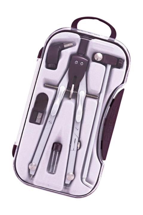 Red Apple Metal Vidalı Teknik Pergel Seti 5 Parça (HASSAS AYARLI UZATMA AYAKLI)