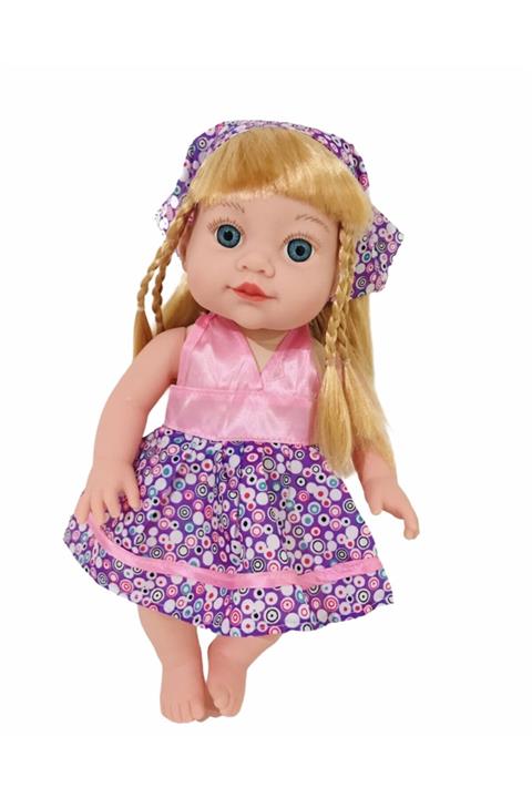 Mofy Baby Türkçe Konuşan Şarkı Söyleyen Masal Anlatan Sevimli Banu Bebek 30 Cm